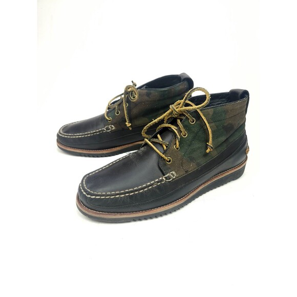 Cole Haan Men\'s Pinch Rugged Chukka - Camo Canvas/After Dark US Size 10.5 M main image 5